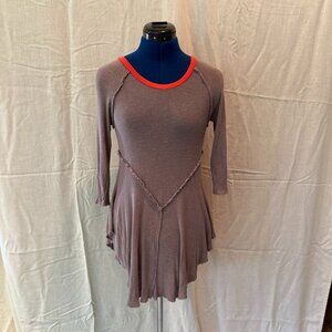 Free People Intimately 3/4 Sleeve shirt size M